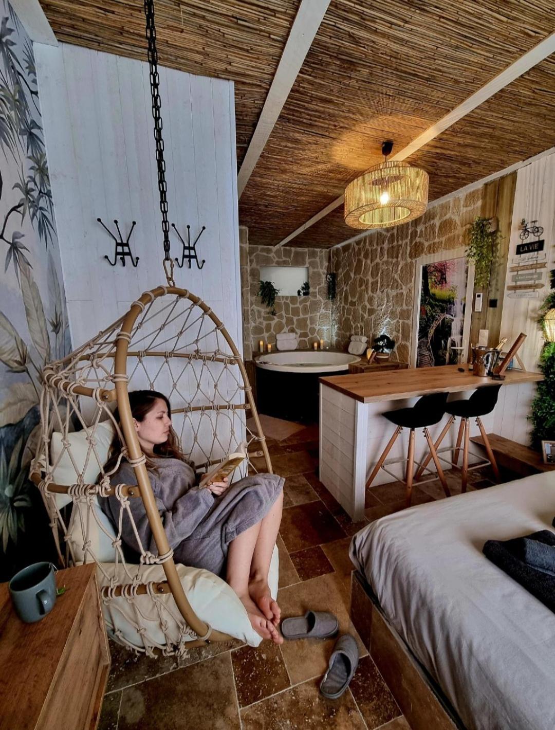 Les Spas De La Mer, Suite & Spa, Love Room, Plein Coeur Du Grau لو غراو دو روا المظهر الخارجي الصورة